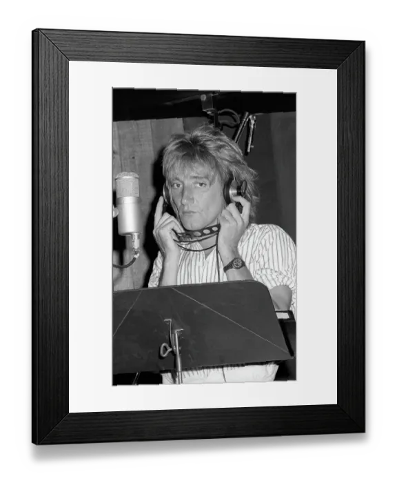 Framed Print : Recording At Cherokee Studios Framed Print : Recording At Cherokee Studios