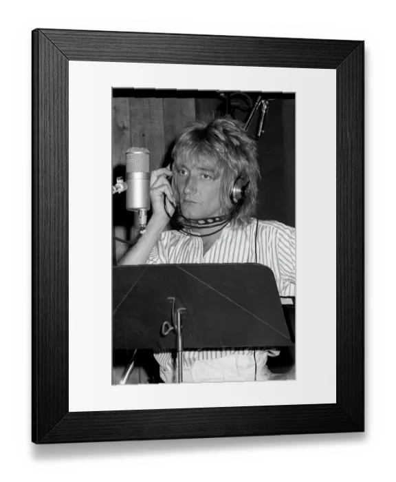 Framed Print : Recording At Cherokee Studios Framed Print : Recording At Cherokee Studios