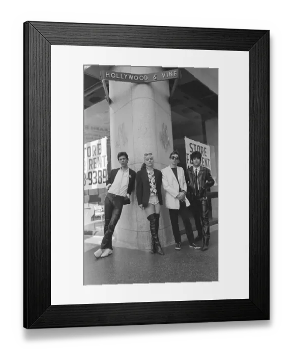 Framed Print : Blondie At Hollywood & Vine Framed Print : Blondie At Hollywood & Vine