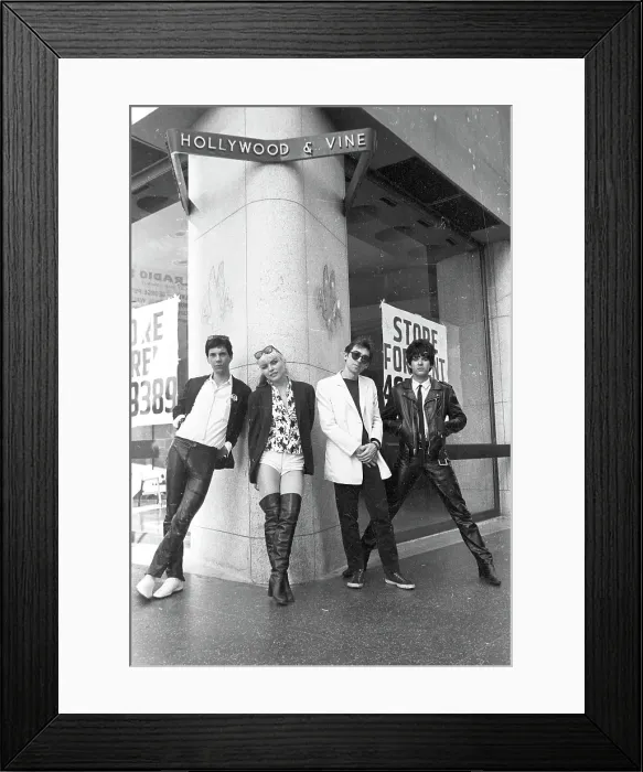 Framed Print : Blondie At Hollywood & Vine Framed Print : Blondie At Hollywood & Vine