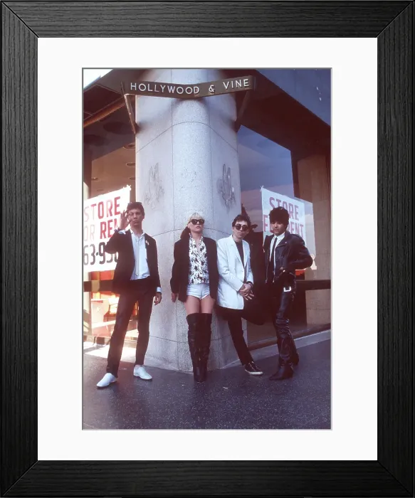 Framed Print : Blondie At Hollywood & Vine Framed Print : Blondie At Hollywood & Vine