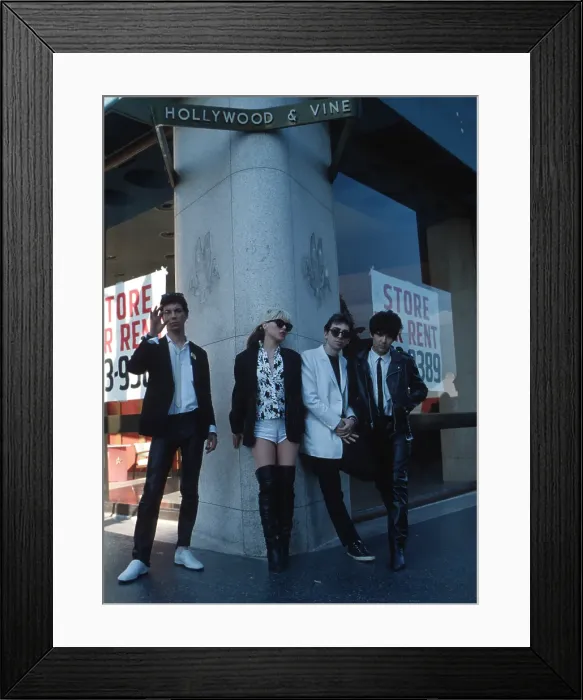 Framed Print : Blondie At Hollywood & Vine Framed Print : Blondie At Hollywood & Vine