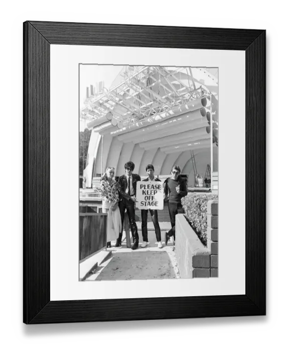 Framed Print : Blondie Portrait Session At The Hollywood Bowl Framed Print : Blondie Portrait Session At The Hollywood Bowl
