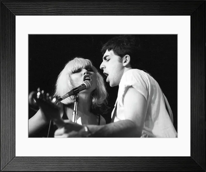 Framed Print : Blondie Performing In LA Framed Print : Blondie Performing In LA