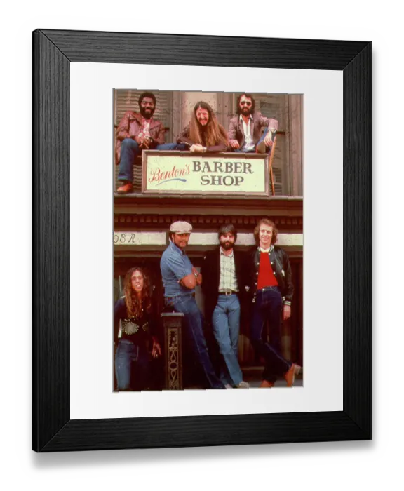 Framed Print : Doobie Brothers 1979-80 Lineup Framed Print : Doobie Brothers 1979-80 Lineup