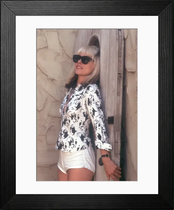 Framed Print : Blondie Portrait Session Framed Print : Blondie Portrait Session