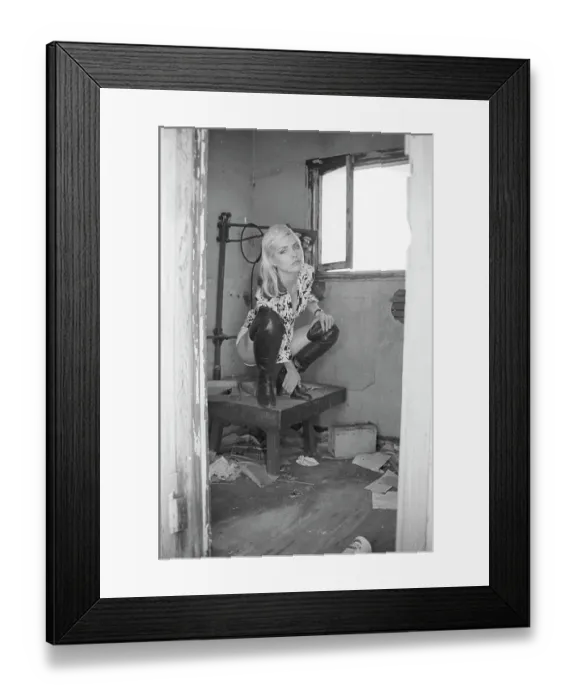 Framed Print : Blondie Portrait Session Framed Print : Blondie Portrait Session