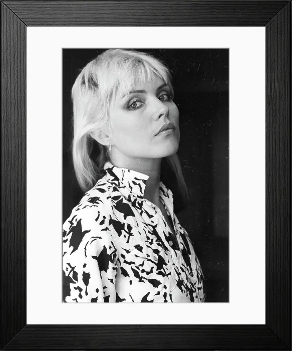 Framed Print : Blondie Portrait Session Framed Print : Blondie Portrait Session