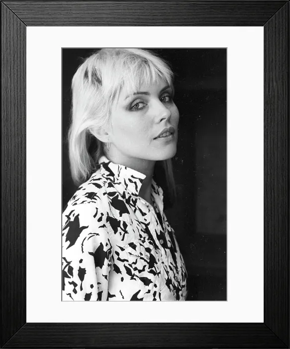 Framed Print : Blondie Portrait Session Framed Print : Blondie Portrait Session