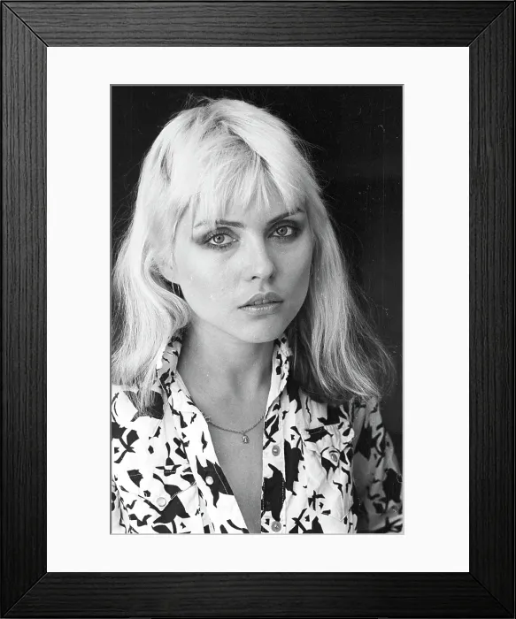 Framed Print : Blondie Portrait Session Framed Print : Blondie Portrait Session