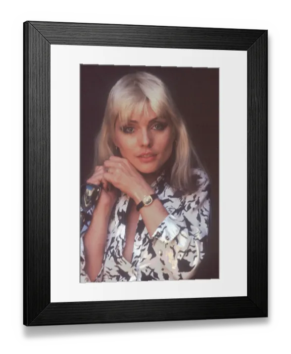 Framed Print : Blondie Portrait Session Framed Print : Blondie Portrait Session