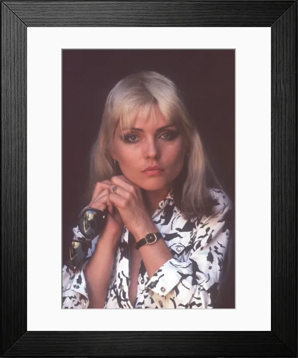 Framed Print : Blondie Portrait Session Framed Print : Blondie Portrait Session
