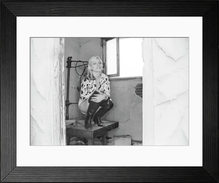 Framed Print : Blondie Portrait Session Framed Print : Blondie Portrait Session