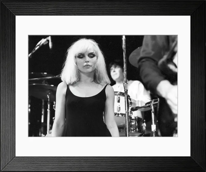 Framed Print : Blondie Performing In LA Framed Print : Blondie Performing In LA