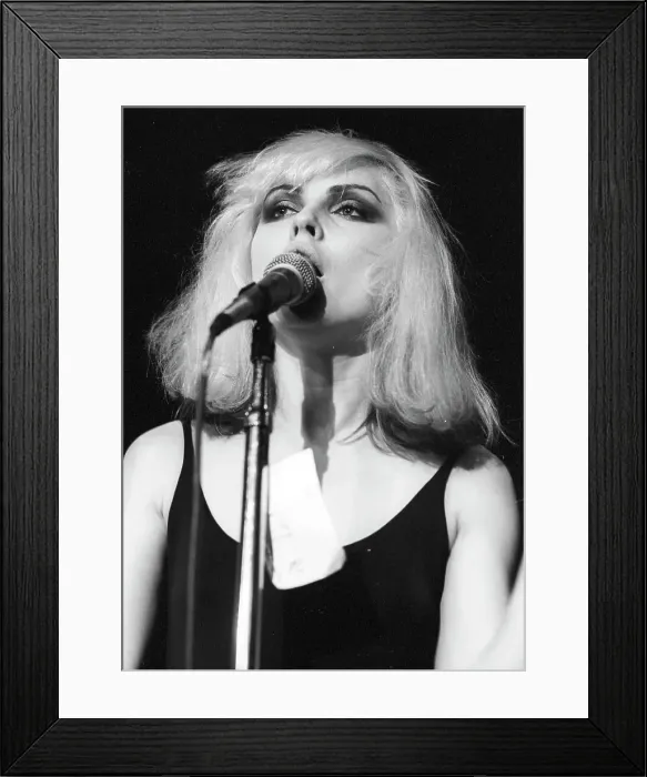 Framed Print : Blondie Performing In LA Framed Print : Blondie Performing In LA