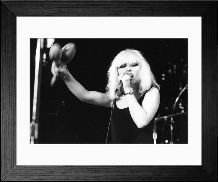 Framed Print : Blondie Performing In LA Framed Print : Blondie Performing In LA