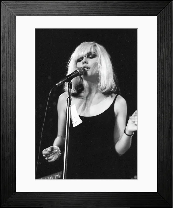 Framed Print : Blondie Performing In LA Framed Print : Blondie Performing In LA