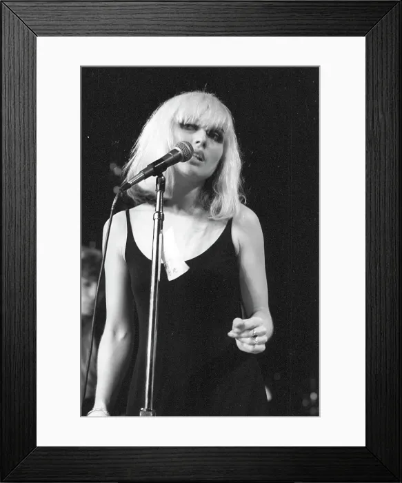 Framed Print : Blondie Performing In LA Framed Print : Blondie Performing In LA