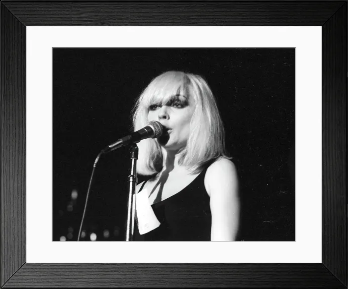 Framed Print : Blondie Performing In LA Framed Print : Blondie Performing In LA