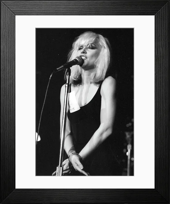 Framed Print : Blondie Performing In LA Framed Print : Blondie Performing In LA