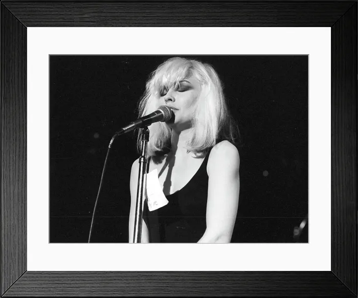 Framed Print : Blondie Performing In LA Framed Print : Blondie Performing In LA