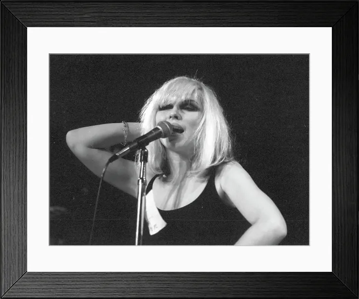Framed Print : Blondie Performing In LA Framed Print : Blondie Performing In LA