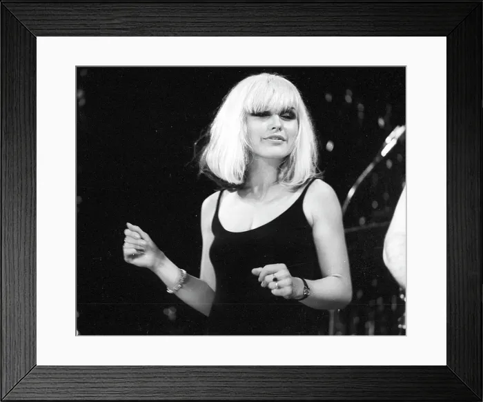 Framed Print : Blondie Performing In LA Framed Print : Blondie Performing In LA
