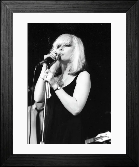 Framed Print : Blondie Performing In LA Framed Print : Blondie Performing In LA