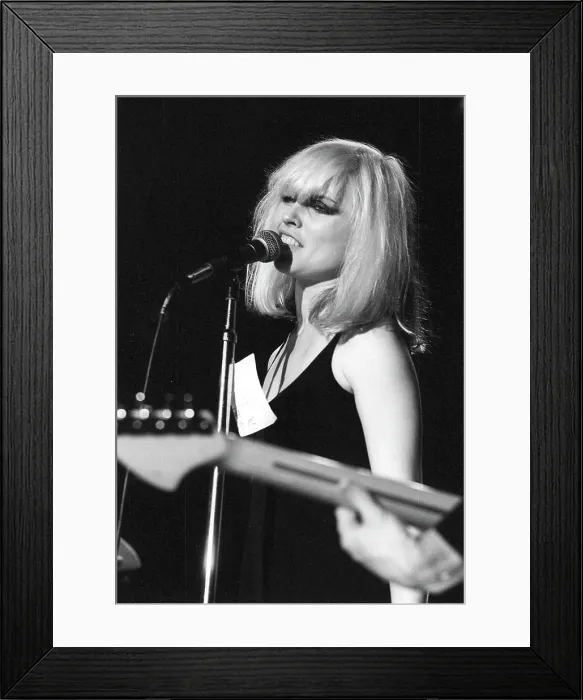 Framed Print : Blondie Performing In LA