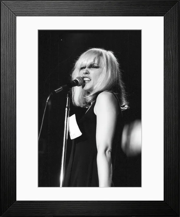 Framed Print : Blondie Performing In LA