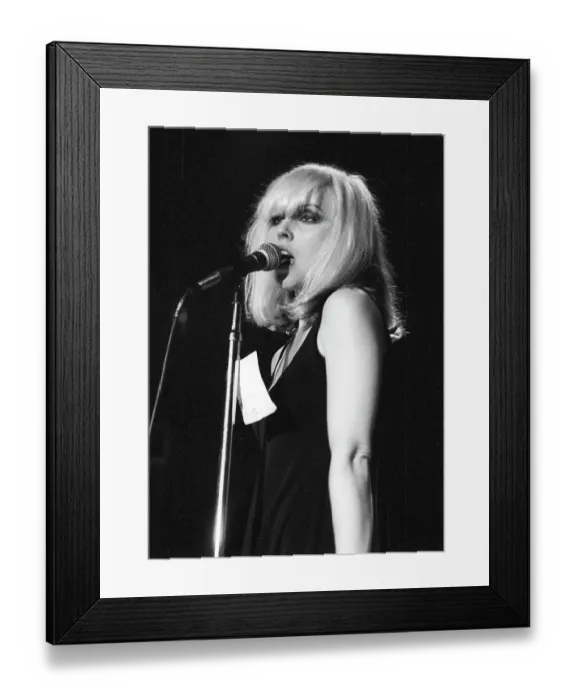 Framed Print : Blondie Performing In LA Framed Print : Blondie Performing In LA