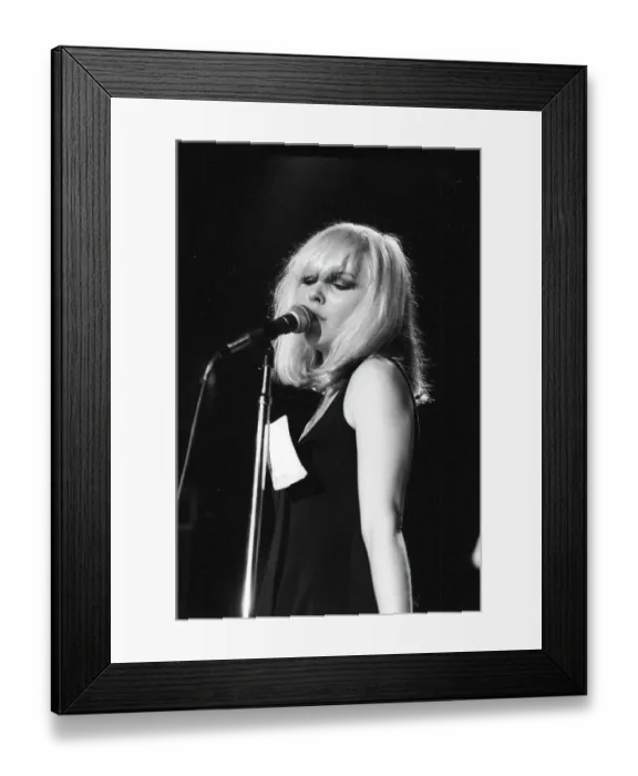 Framed Print : Blondie Performing In LA Framed Print : Blondie Performing In LA
