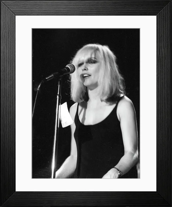Framed Print : Blondie Performing In LA Framed Print : Blondie Performing In LA