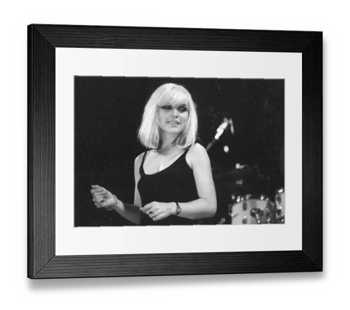 Framed Print : Blondie Performing In LA Framed Print : Blondie Performing In LA