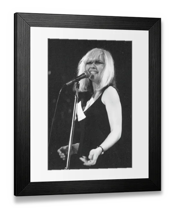 Framed Print : Blondie Performing In LA Framed Print : Blondie Performing In LA