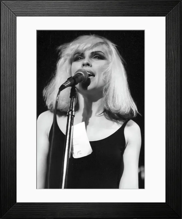 Framed Print : Blondie Performing In LA Framed Print : Blondie Performing In LA