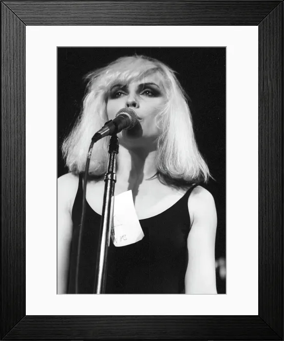 Framed Print : Blondie Performing In LA Framed Print : Blondie Performing In LA