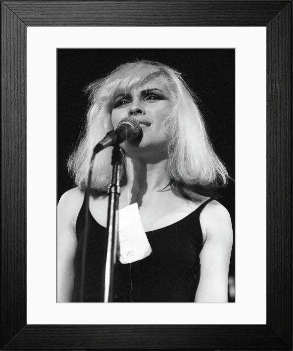 Framed Print : Blondie Performing In LA Framed Print : Blondie Performing In LA