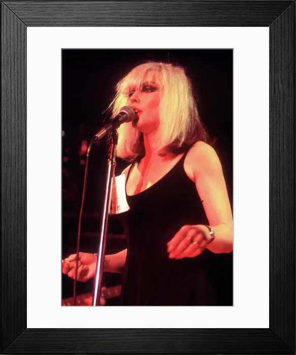 Framed Print : Blondie Performing In LA Framed Print : Blondie Performing In LA