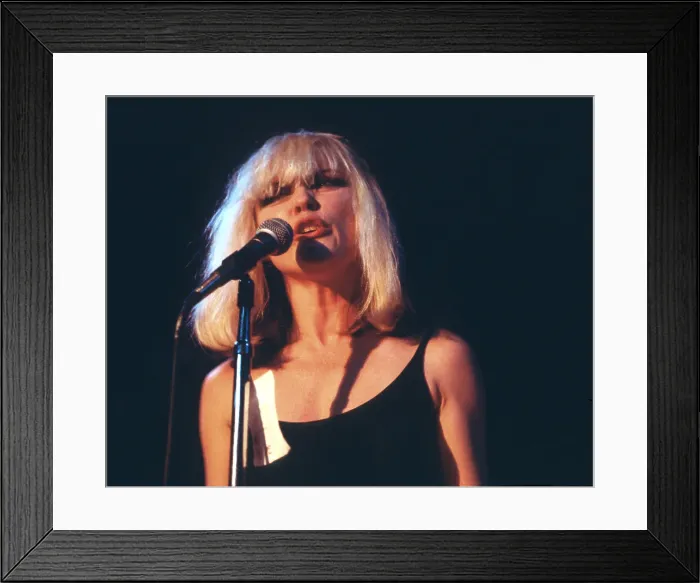 Framed Print : Blondie Performing In LA Framed Print : Blondie Performing In LA