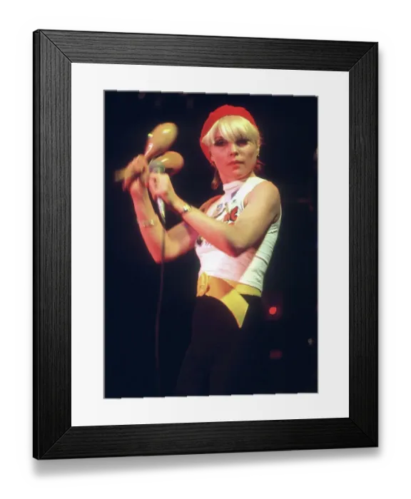 Framed Print : Blondie Performing In LA Framed Print : Blondie Performing In LA