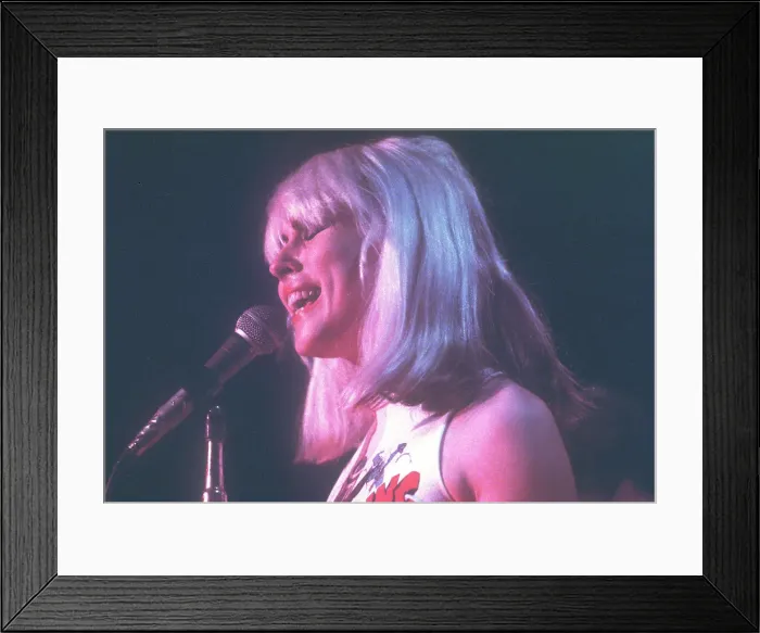 Framed Print : Blondie Performing In LA Framed Print : Blondie Performing In LA
