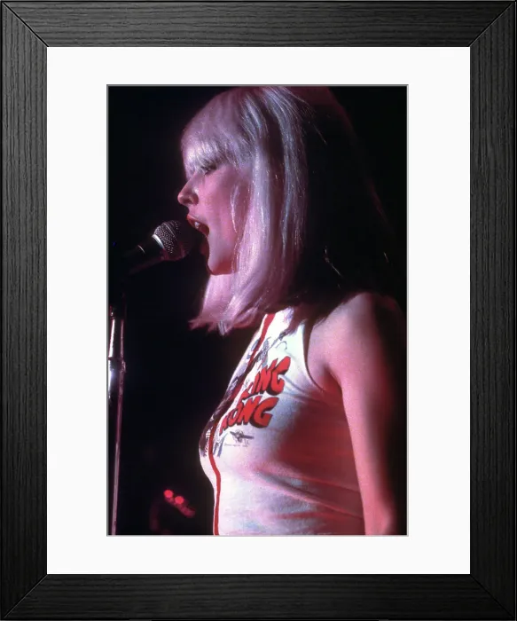 Framed Print : Blondie Performing In LA Framed Print : Blondie Performing In LA