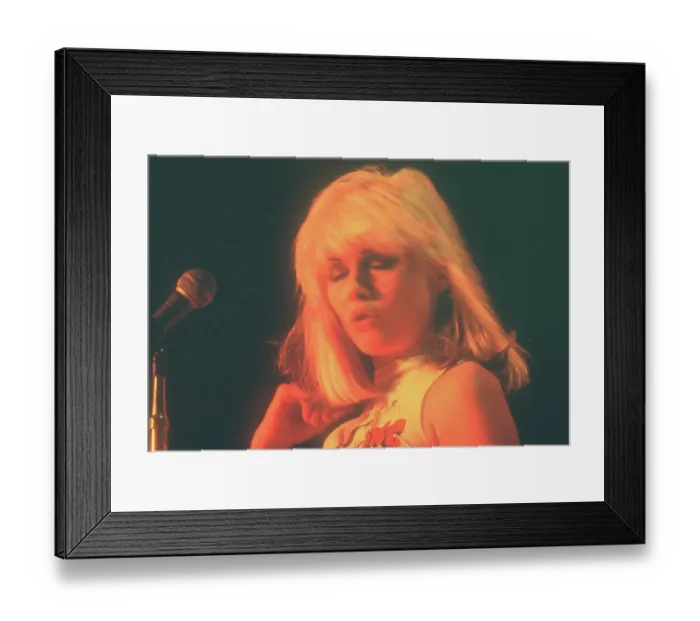 Framed Print : Blondie Performing In LA Framed Print : Blondie Performing In LA