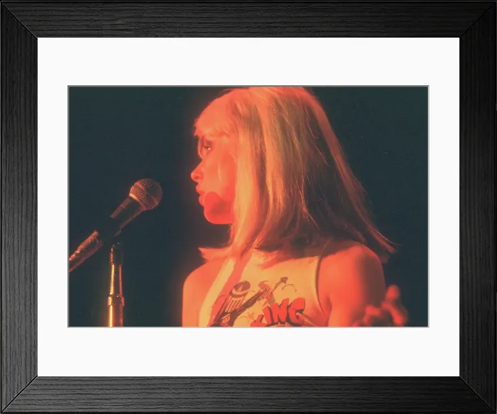 Framed Print : Blondie Performing In LA Framed Print : Blondie Performing In LA