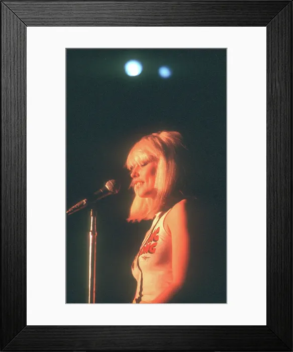 Framed Print : Blondie Performing In LA Framed Print : Blondie Performing In LA