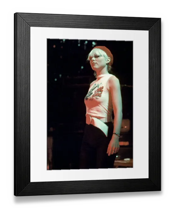Framed Print : Blondie Performing In LA Framed Print : Blondie Performing In LA