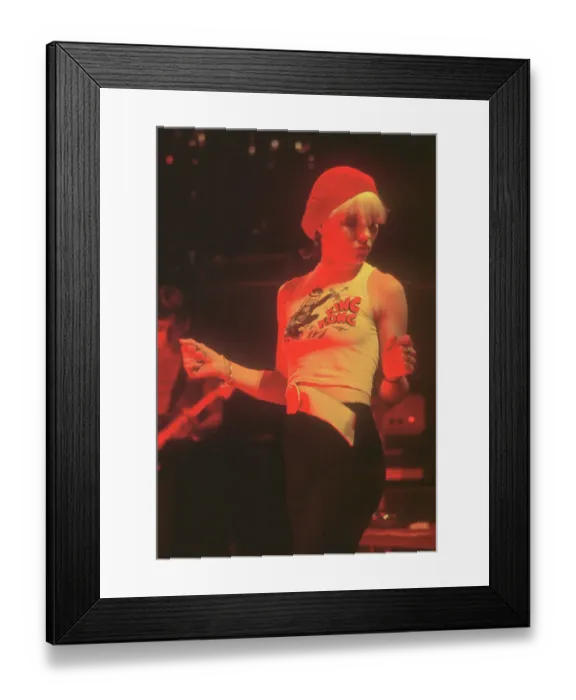 Framed Print : Blondie Performing In LA Framed Print : Blondie Performing In LA