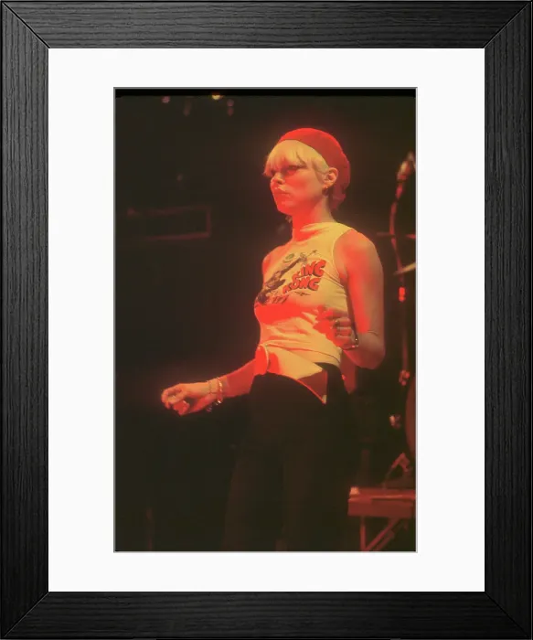 Framed Print : Blondie Performing In LA Framed Print : Blondie Performing In LA