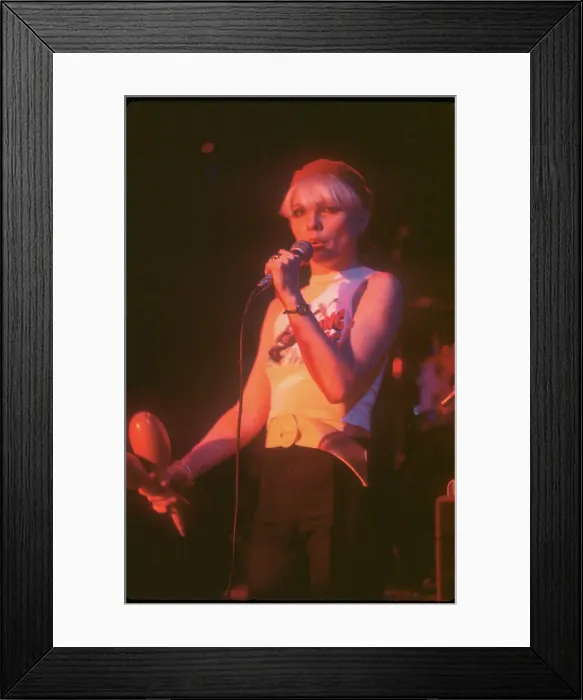 Framed Print : Blondie Performing In LA Framed Print : Blondie Performing In LA